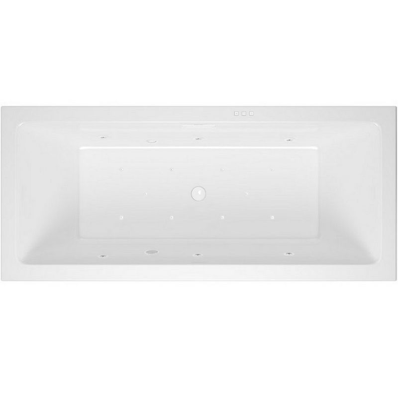 Ванна гидромассажная Excellent Heaven Slim "RELAX" WAEX.HEV18S.RELAX.WH 180x80 (белый), каркас, слив-перелив
